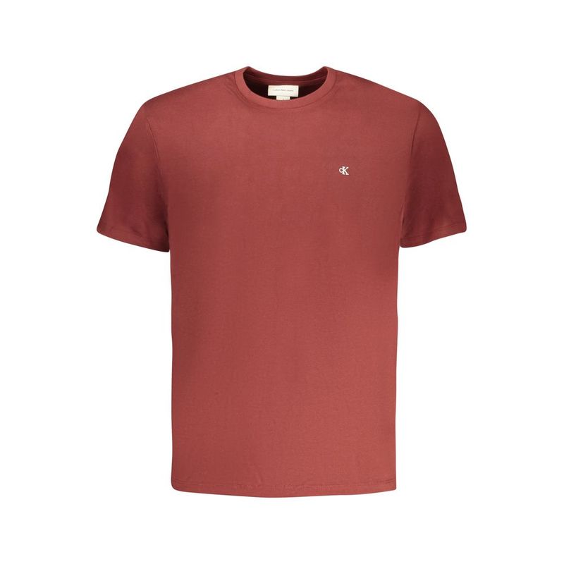Calvin Klein Marrone Cotton Men Men's T-Shirt